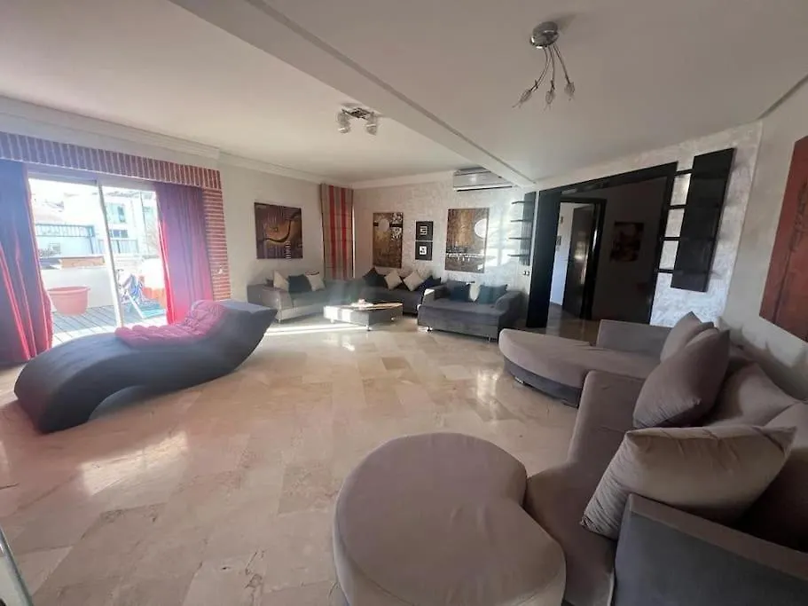 Spacieux Appartement Vue Marina Agadir Daire
