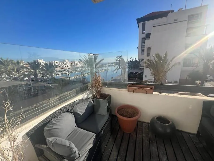 Spacieux Appartement Vue Marina Agadir 0*,  Fas