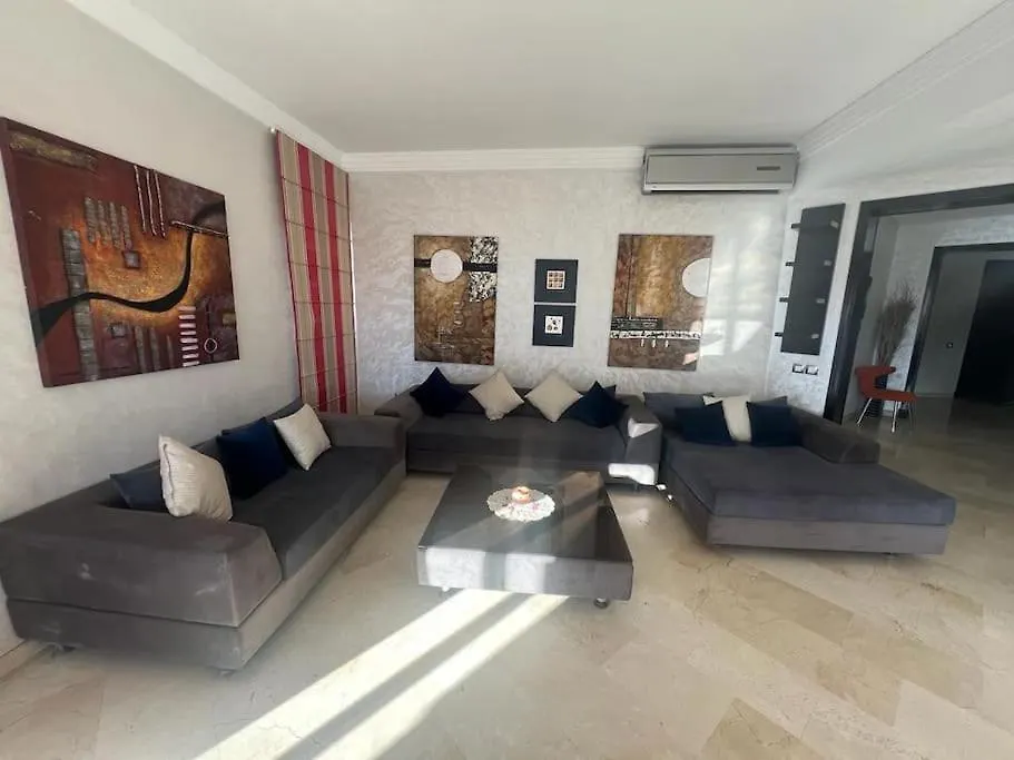 Spacieux Appartement Vue Marina Agadir