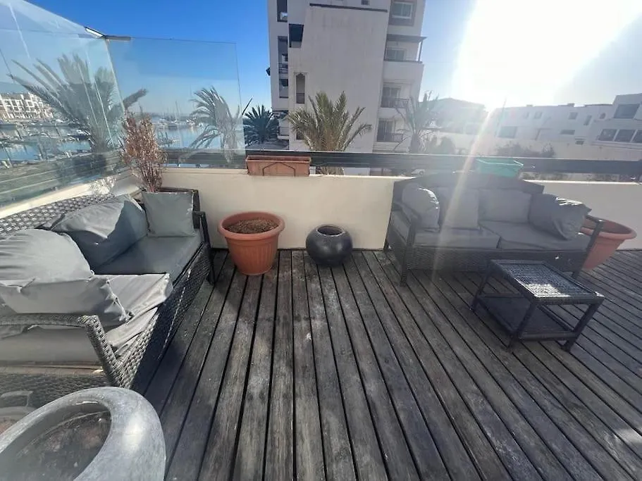 Spacieux Appartement Vue Marina Agadir